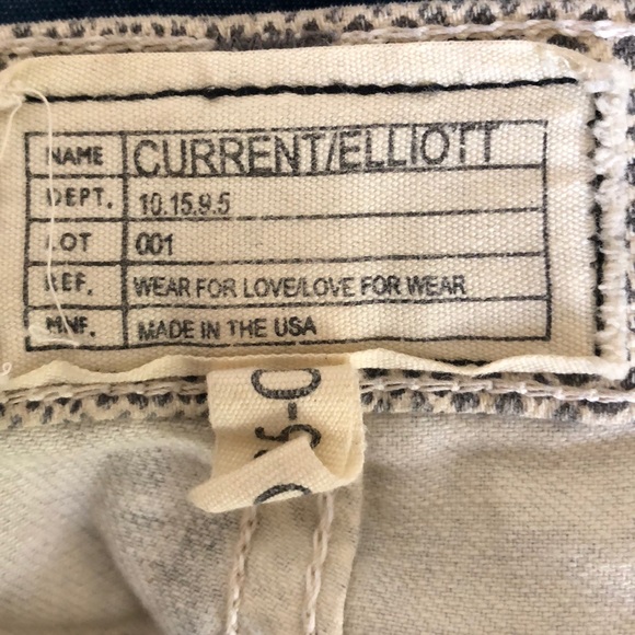 Current/elliottt gray snake pattern denim jeans - Picture 5 of 5